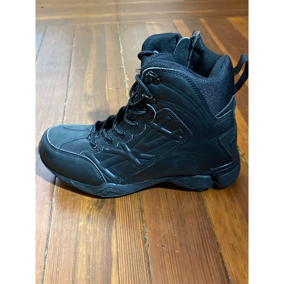 5.AA Military Tactical Low Top Ankle Black Boots Size  EU 42 US 8 - Picture 1 of 7